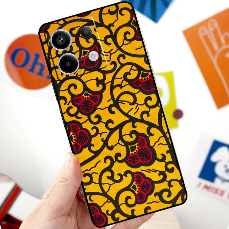 African Wax Pattern Fabric Funda For Xiaomi Redmi Note 14 10 11 12 13 Pro 11S 12S Case For Redmi 15 15C 13C 12C 10C 14C Redmi 15 5G
African Wax Pattern Fabric Funda For Xiaomi Redmi Note 14 10 11 12 13 Pro 11S 12S Case For Redmi 15 15C 13C 12C 10C 14C Redmi 15 5G