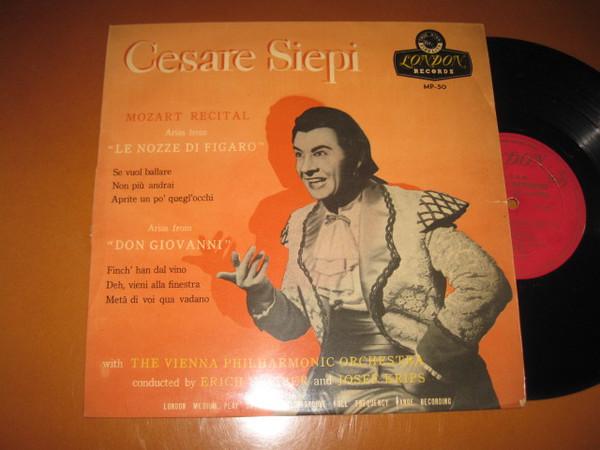 10inch Record CESARE SIEPI - Mozart Recital MP50 London Records Japan Classical Used
10inch Record CESARE SIEPI - Mozart Recital MP50 London Records Japan Classical Used