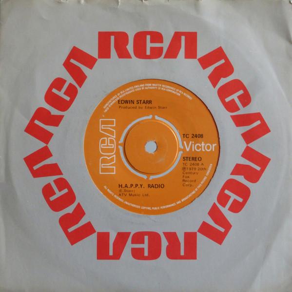 7inch Record EDWIN STARR - H.a.p.p.y. Radio / My Friend TC2408 RCA Victor 1979 UK Soul/Funk Used
7inch Record EDWIN STARR - H.a.p.p.y. Radio / My Friend TC2408 RCA Victor 1979 UK Soul/Funk Used