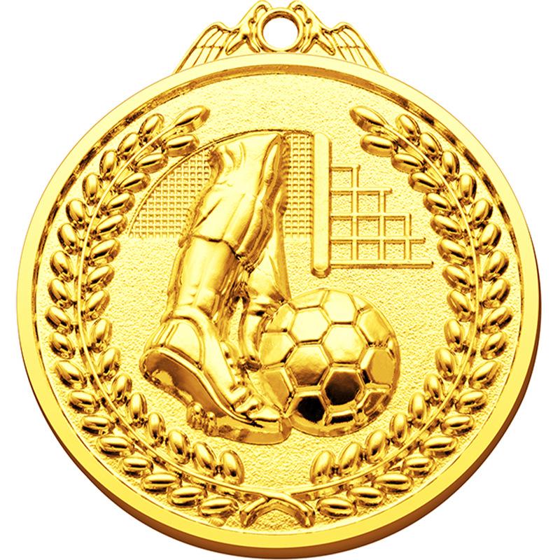 Детская спортивная медаль по футболу - Металлический приз и сувенир для детского сада
Детская спортивная медаль по футболу - Металлический приз и сувенир для детского сада
