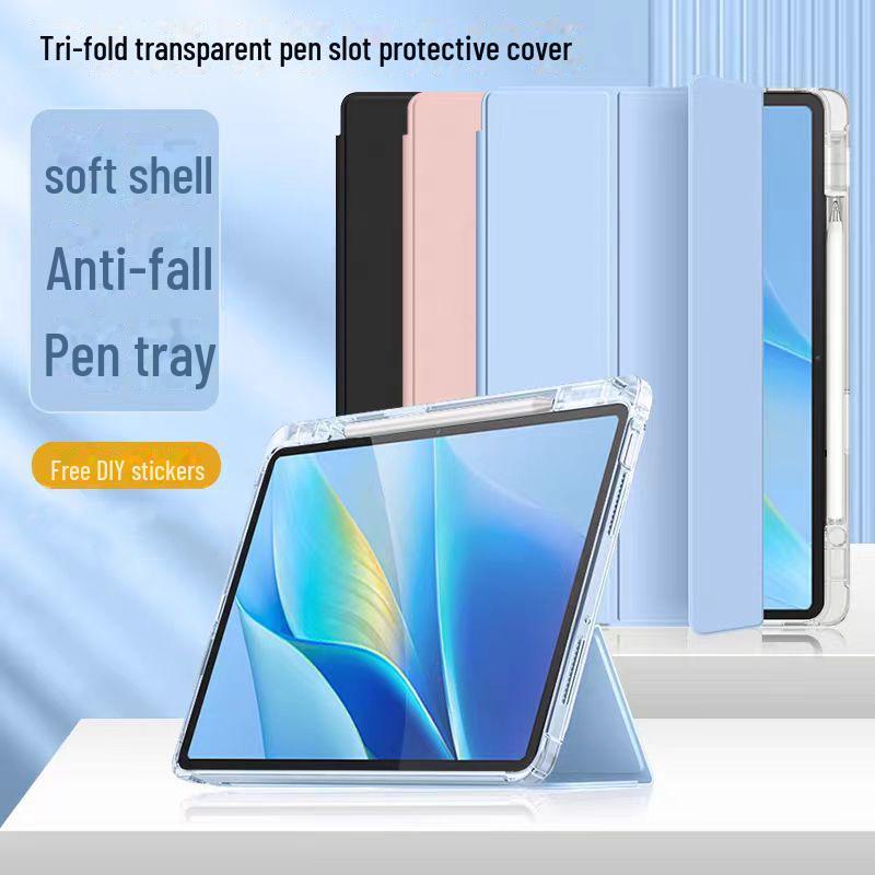 Tri-Fold Transparent Protective Cover with Pen Slot for VivoPad Air 11.5-inch & IQooPad 2 12.1-inch vivopad 11 inch
Tri-Fold Transparent Protective Cover with Pen Slot for VivoPad Air 11.5-inch & IQooPad 2 12.1-inch vivopad 11 inch
