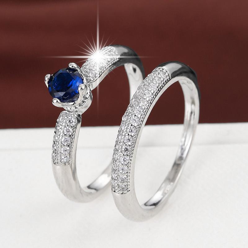 Cross Europe Retro Hip Hop Creative Couple Rings Size 6 синий/серебряный
Cross Europe Retro Hip Hop Creative Couple Rings Size 6 синий/серебряный