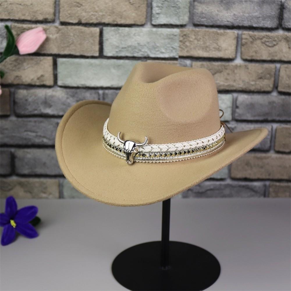 Fashion Wide Brim Western Cowboy Cap Woolen Alloy Bull Head Cowgirls Visor Cap Lightweight Breathable Tibetan Hat Grassland верблюд
Fashion Wide Brim Western Cowboy Cap Woolen Alloy Bull Head Cowgirls Visor Cap Lightweight Breathable Tibetan Hat Grassland верблюд