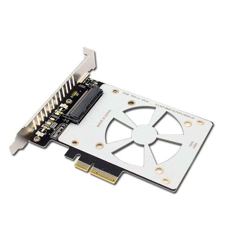 Адаптер SFF-8639 к PCIE X4 Адаптер PH46 к PCIe Быстрая передача данных Высокая скорость чтения и записи передачи
Адаптер SFF-8639 к PCIE X4 Адаптер PH46 к PCIe Быстрая передача данных Высокая скорость чтения и записи передачи