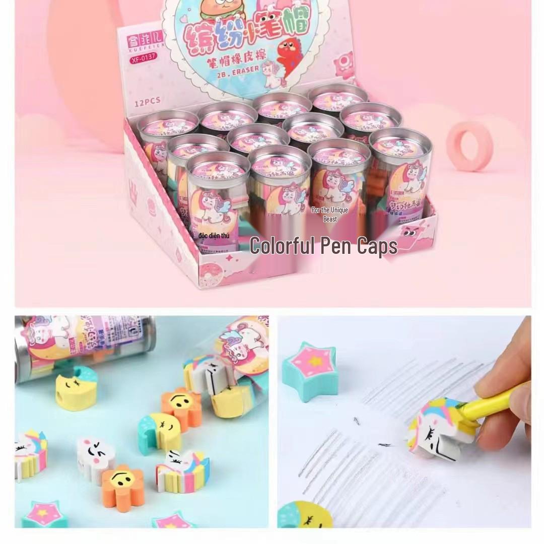 Dreamy Sky Little Horse Cute Colorful Pen Cap Eraser - Creative Student Reward Gift
Dreamy Sky Little Horse Cute Colorful Pen Cap Eraser - Creative Student Reward Gift