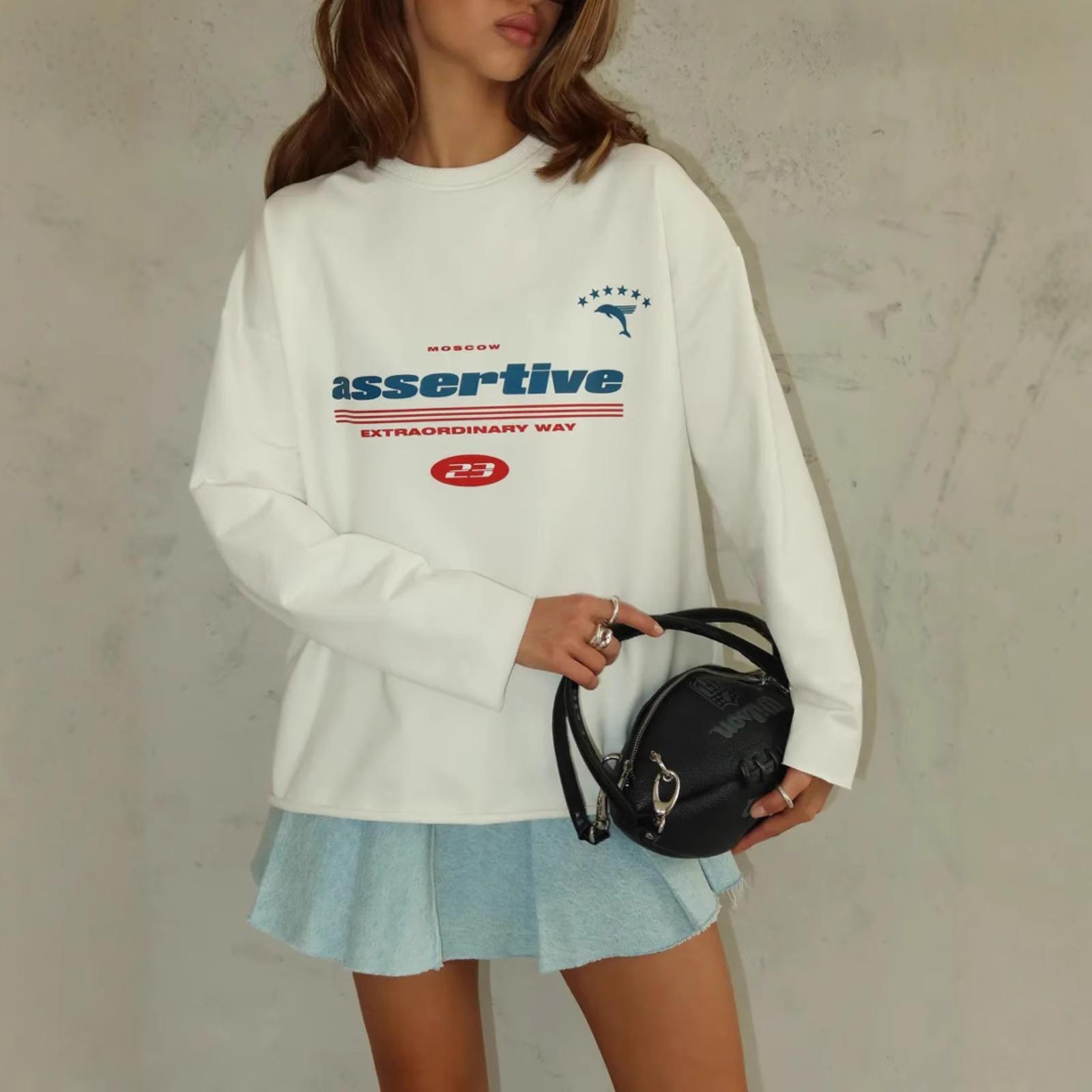 cotton long,sleeved t,shirt, relaxed , fun sporty oversized top XL білий
cotton long,sleeved t,shirt, relaxed , fun sporty oversized top XL білий