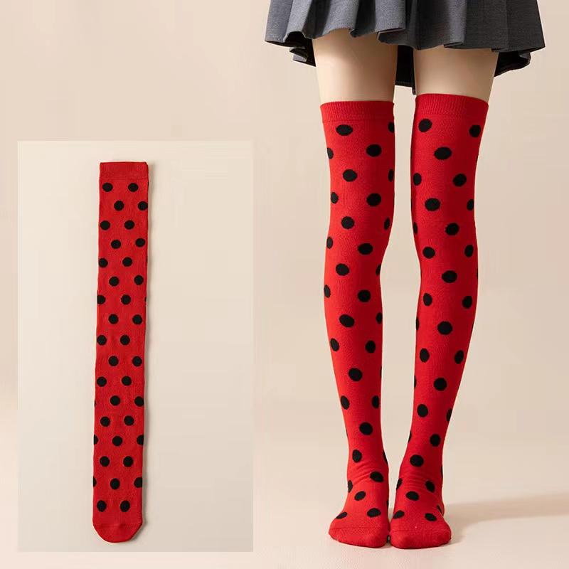 Long Socks Womens Over Above Knee Striped Thigh High Stockings Polka Dot Ladies Black White Pink Lolita Harajuku One Size
Long Socks Womens Over Above Knee Striped Thigh High Stockings Polka Dot Ladies Black White Pink Lolita Harajuku One Size