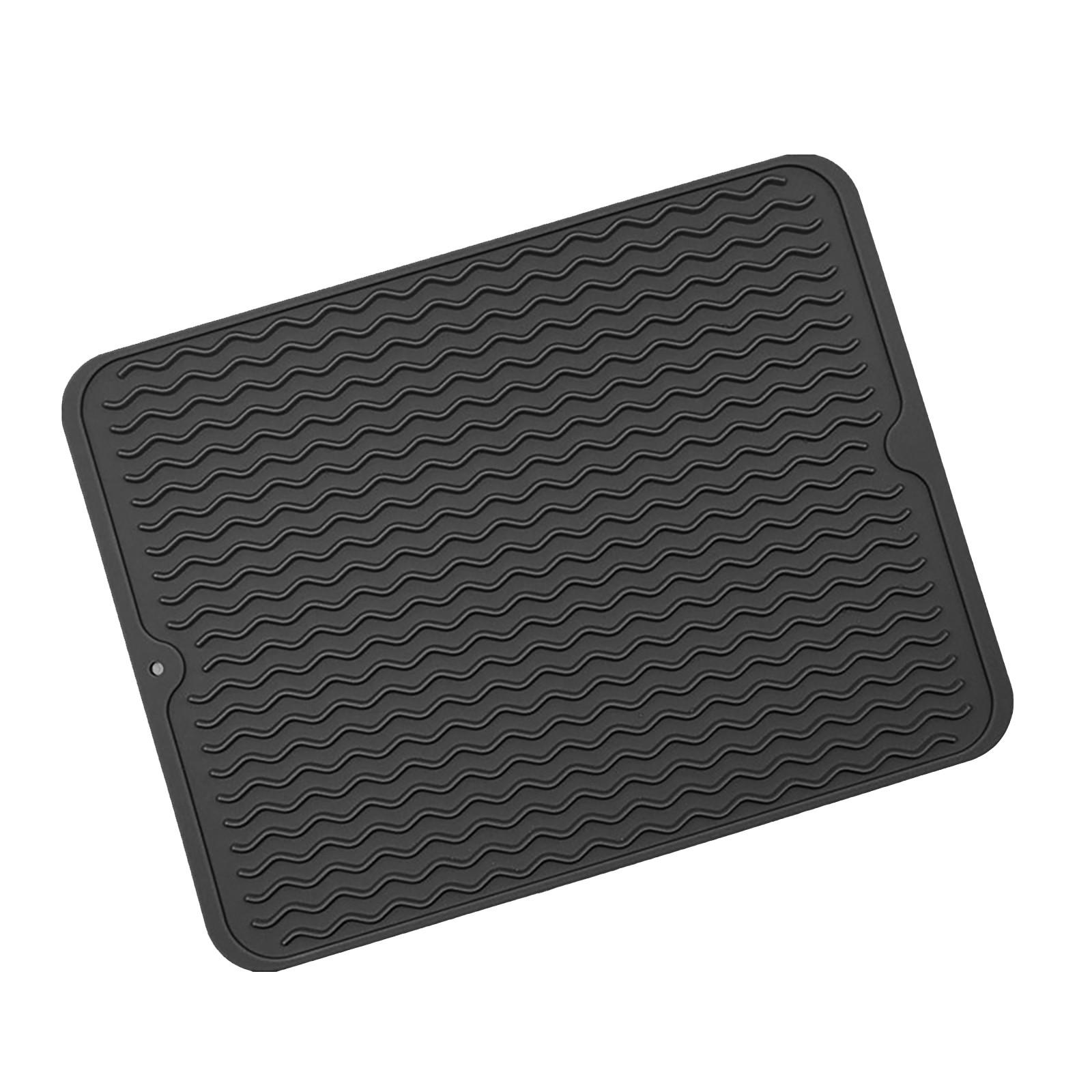 Силиконовый коврик для сушки посуды Многофункциональный противоожоговый теплоизоляционный коврик 
Силиконовый коврик для сушки посуды Многофункциональный противоожоговый теплоизоляционный коврик