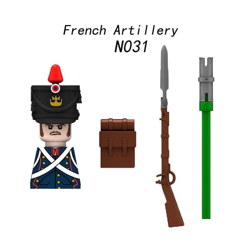 Средневековые солдаты наполеоновских войн Фигурки Военные MOC Строительный блок Рыцари Британский Французский Фузилер Винтовки Оружие Детская игрушка
Средневековые солдаты наполеоновских войн Фигурки Военные MOC Строительный блок Рыцари Британский Французский Фузилер Винтовки Оружие Детская игрушка