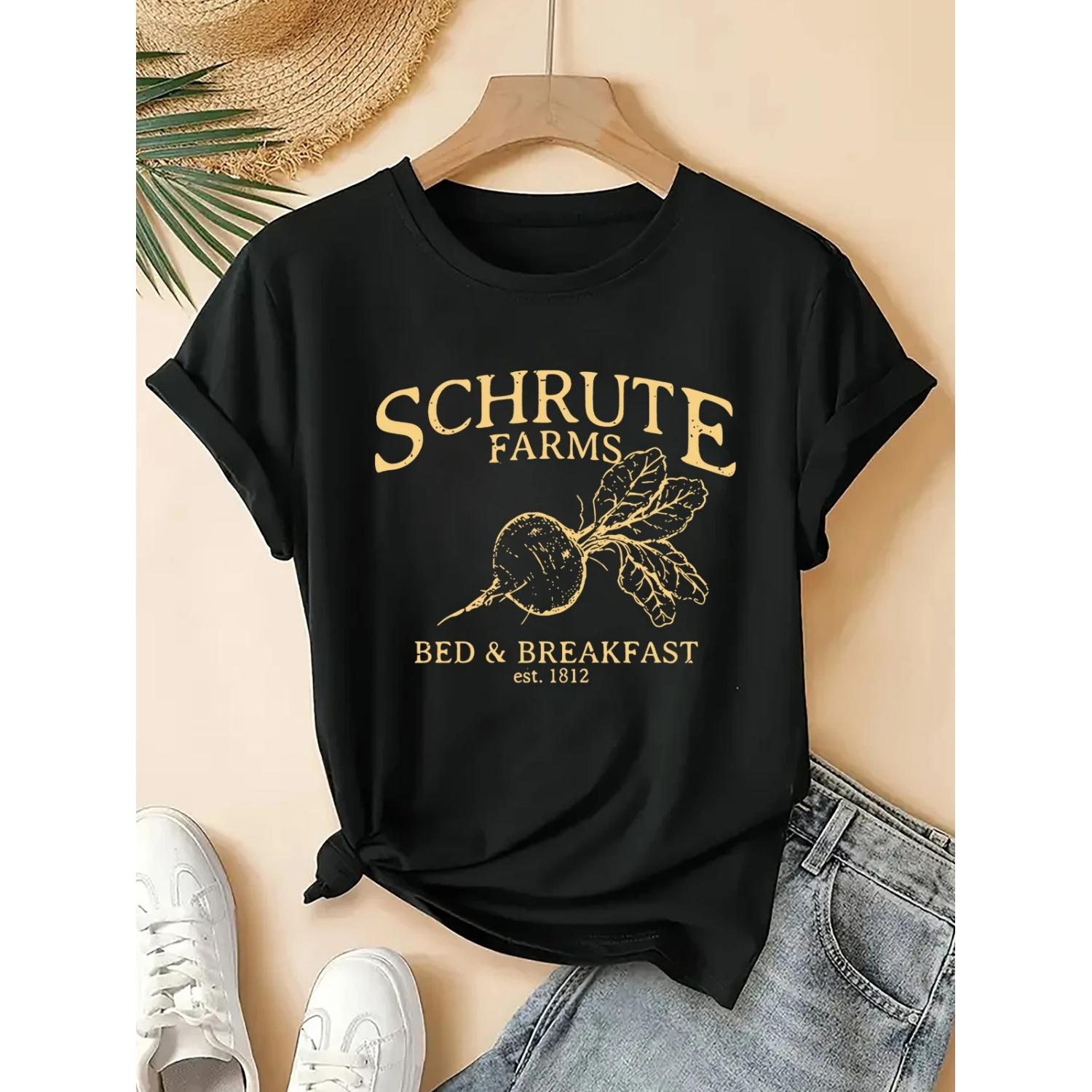 Turnip Letter Print Crew Neck T-Shirt Casual Short Sleeve T-Shirt For Spring Summer Women s Clothing S чёрный
Turnip Letter Print Crew Neck T-Shirt Casual Short Sleeve T-Shirt For Spring Summer Women s Clothing S чёрный