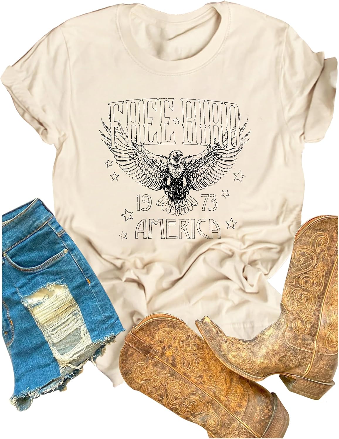 Vintage Rock Band T-Shirt Woman Retro Bird Shirt Eagle Graphic Tees Retro Music Shirt Casual Short Sleeve Tops S разноцветный
Vintage Rock Band T-Shirt Woman Retro Bird Shirt Eagle Graphic Tees Retro Music Shirt Casual Short Sleeve Tops S разноцветный
