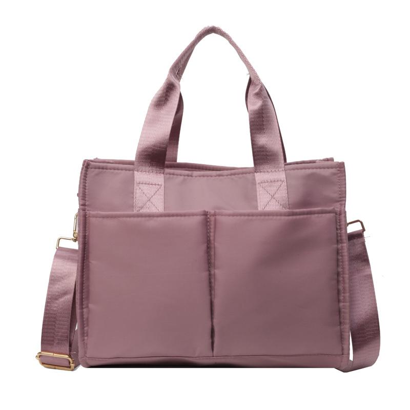 Повседневная сумка женская 2025 новая модная популярная сумка через плечо большая вместимость сумка-тоут супер огонь сумка кроссбоди розовый