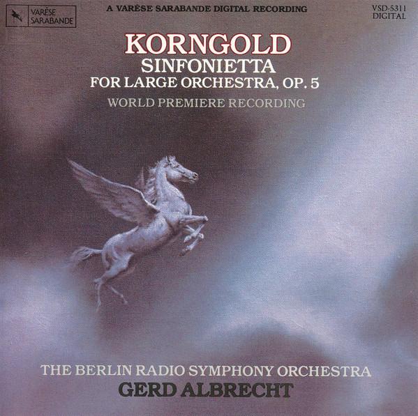 CD SINFONIETTA FOR LARGE OR. - Berlin Radio Symphony Orchestra VSD5311 Varse Saraband 1991 US Classical Used
CD SINFONIETTA FOR LARGE OR. - Berlin Radio Symphony Orchestra VSD5311 Varse Saraband 1991 US Classical Used