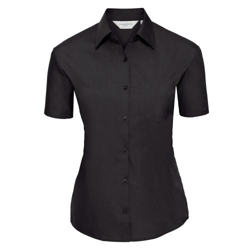 Russell Collection Womens/Ladies Classic Polycotton Easy-Care Short-Sleeved Shirt чорний
Russell Collection Womens/Ladies Classic Polycotton Easy-Care Short-Sleeved Shirt чорний