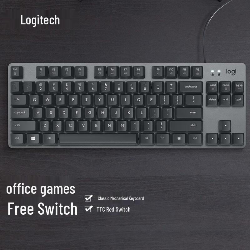 Logitech K835 Wired Mechanical Keyboard
Logitech K835 Wired Mechanical Keyboard