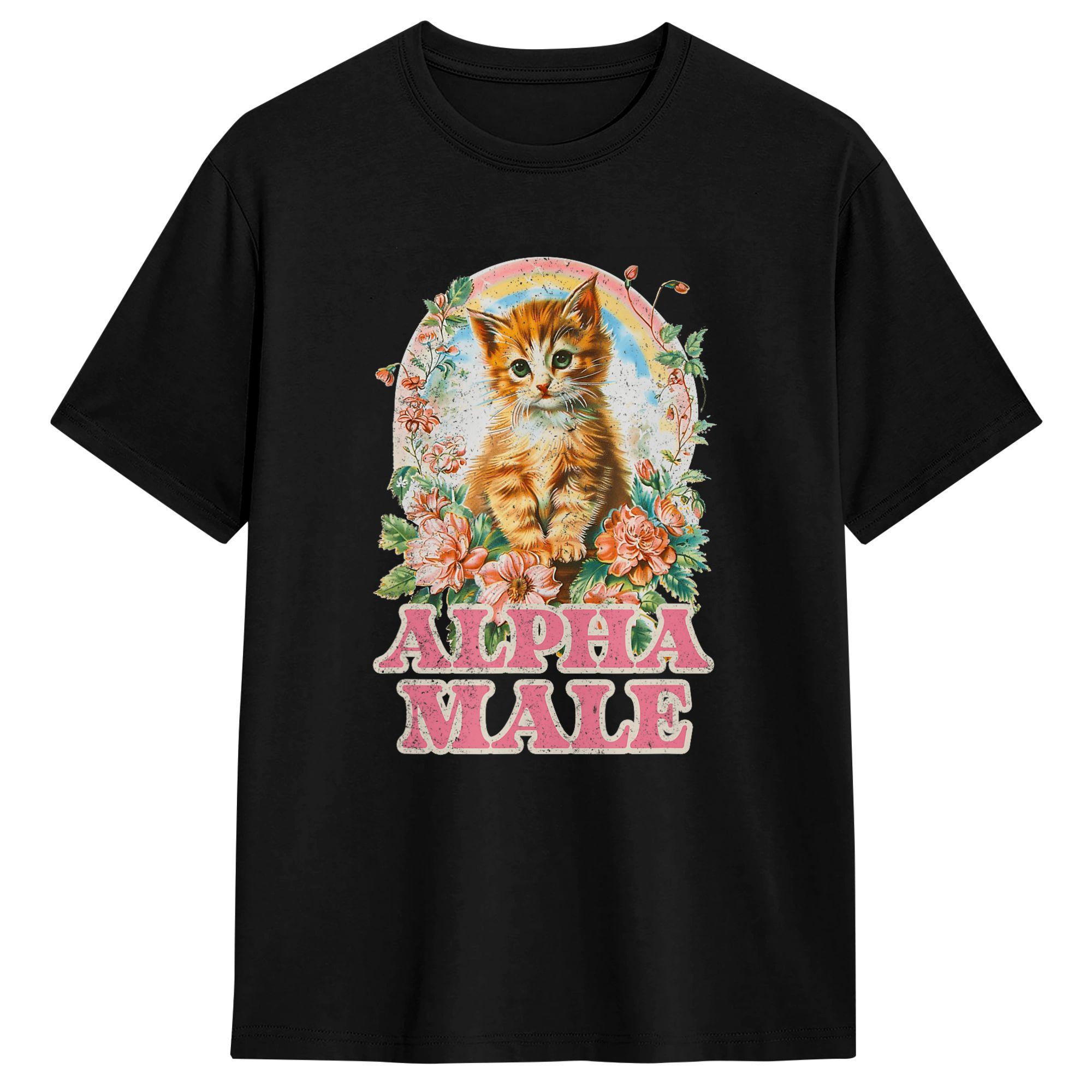 Fashion Alpha Male Cat T-Shirt Men Crewneck Cotton T Shirts Short Sleeve Tee Shirt Plus Size Tops - Men s Summer Cotton Grap... 5XL різнокольоровий
Fashion Alpha Male Cat T-Shirt Men Crewneck Cotton T Shirts Short Sleeve Tee Shirt Plus Size Tops - Men s Summer Cotton Grap... 5XL різнокольоровий