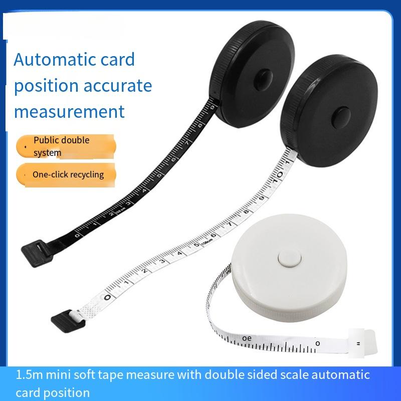 1PC Black and White Tape Measure Measuring Clothing Measure Gift Tape Measure Mini Tape Measure Automatic Telescopic чёрный
1PC Black and White Tape Measure Measuring Clothing Measure Gift Tape Measure Mini Tape Measure Automatic Telescopic чёрный