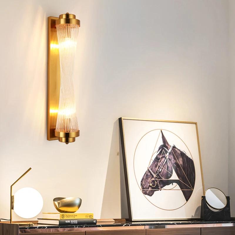 Lighting European Style Light Luxury Wall Lamp Post-modern Simple Creative Personality Home Background Wall Bedroom Bedside Lamp Warm Light2700-3500K
Lighting European Style Light Luxury Wall Lamp Post-modern Simple Creative Personality Home Background Wall Bedroom Bedside Lamp Warm Light2700-3500K