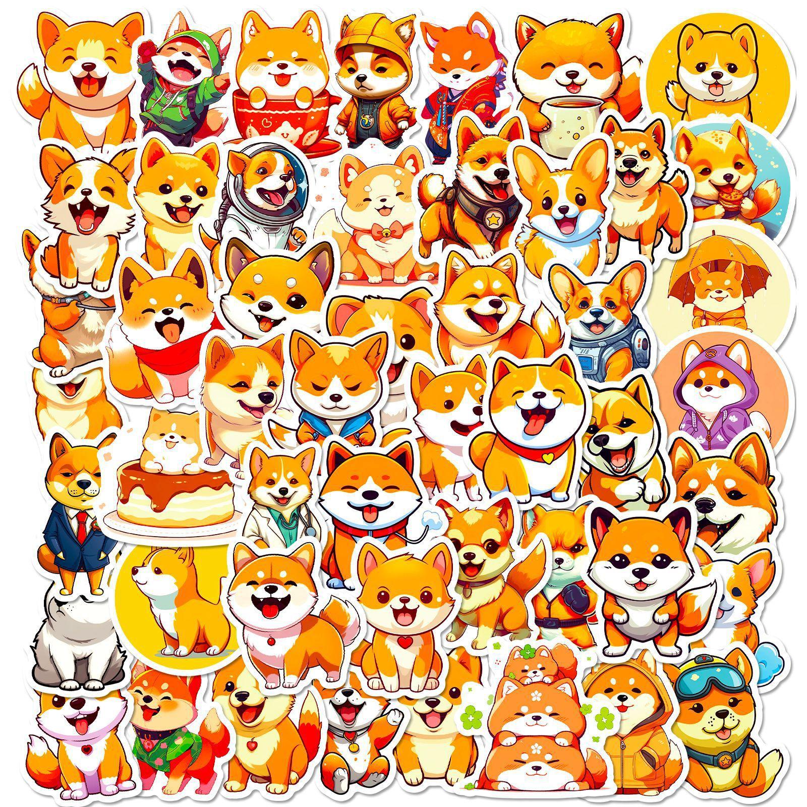 50 Daichai Stickers Daimeng Shiba Inu Cute Cartoon Graffiti Stickers Daichai Daily Creative Graffiti
50 Daichai Stickers Daimeng Shiba Inu Cute Cartoon Graffiti Stickers Daichai Daily Creative Graffiti