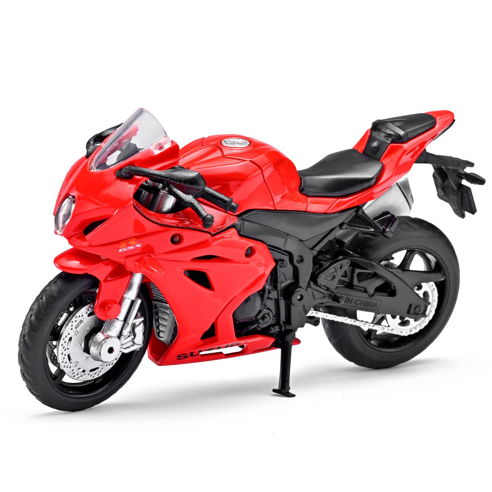 1:18 Kawasaki Ninja H2R Suzuki YAMAHA литий автомобільний мотоциклетний модель, іграшка подарунок, статична лита модель мотоцикла червоний
1:18 Kawasaki Ninja H2R Suzuki YAMAHA литий автомобільний мотоциклетний модель, іграшка подарунок, статична лита модель мотоцикла червоний