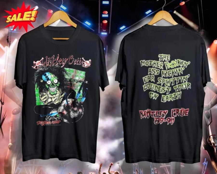Hot 80s Motley Crue Dr Feelgood Tour Band Retro 2 Side Black Unisex Shirt Unisex T-Shirt S
Hot 80s Motley Crue Dr Feelgood Tour Band Retro 2 Side Black Unisex Shirt Unisex T-Shirt S
