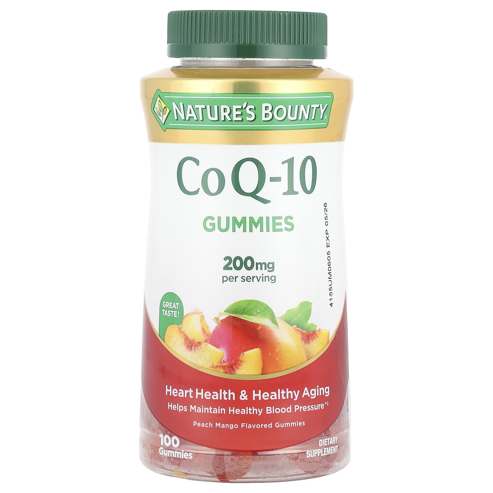 Nature S Bounty, Coq-10 Gummies, Peach Mango Flavor, 100 Gummies (100Mg per Gummie)
Nature S Bounty, Coq-10 Gummies, Peach Mango Flavor, 100 Gummies (100Mg per Gummie)