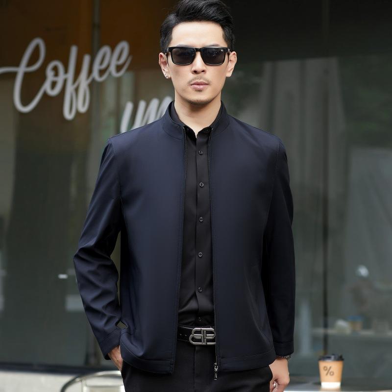 Пиджак для пап среднего и пожилого возраста, мужская, весна-осень, новая, повседневная, тонкая, с верхним лацканом, для государственных служащих 200
Пиджак для пап среднего и пожилого возраста, мужская, весна-осень, новая, повседневная, тонкая, с верхним лацканом, для государственных служащих 200