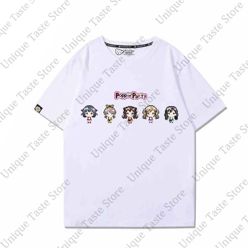 BanG Dream T Shirt PoppinParty Toyama Kasumi Arisa Ichigaya Pixel Cartoon Print Tshirt Unisex Women Cotton Short Sleeve Tee Tops S
BanG Dream T Shirt PoppinParty Toyama Kasumi Arisa Ichigaya Pixel Cartoon Print Tshirt Unisex Women Cotton Short Sleeve Tee Tops S