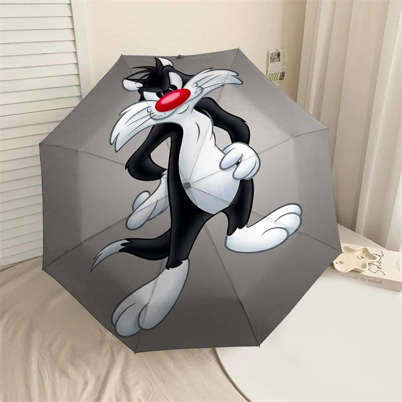 1PC Warner cat cartoon Automatic Open/Close Umbrella with Windproof, 10-Rib Sturdy Canopy, Durable Ribs1227A
1PC Warner cat cartoon Automatic Open/Close Umbrella with Windproof, 10-Rib Sturdy Canopy, Durable Ribs1227A