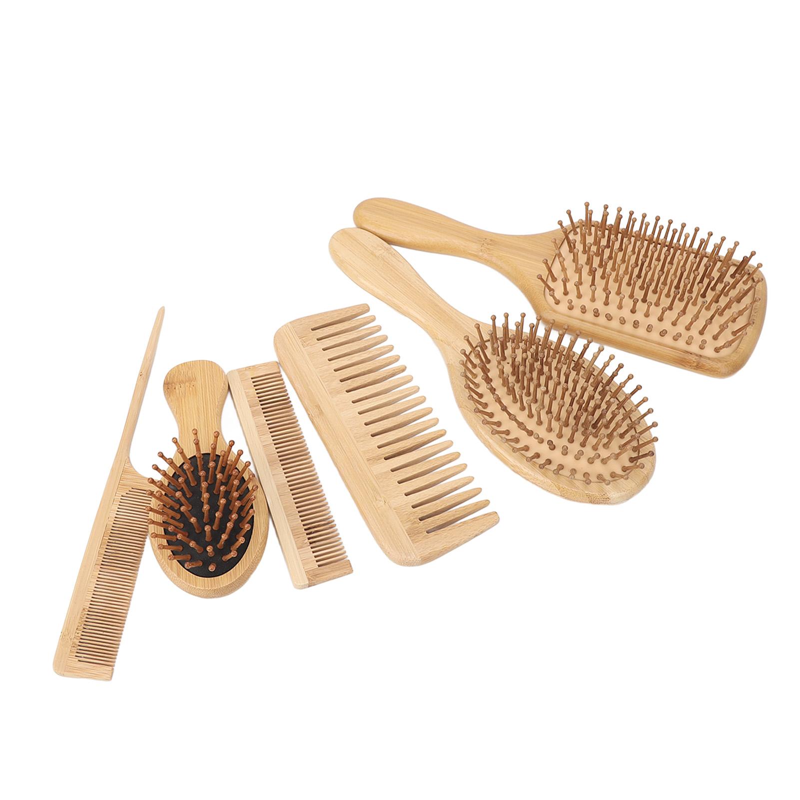 6Pcs Comb Hair Beard Hairdressing Air Cushion Detangling Brush Bamboo Set Kit for Home Salon
6Pcs Comb Hair Beard Hairdressing Air Cushion Detangling Brush Bamboo Set Kit for Home Salon