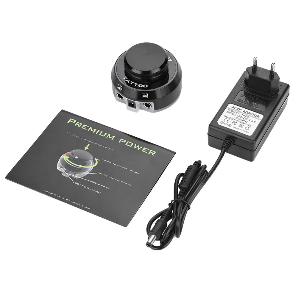 Кнопочный блок питания для тату-машинки, тату-кит, блок питания EU Plug
Кнопочный блок питания для тату-машинки, тату-кит, блок питания EU Plug