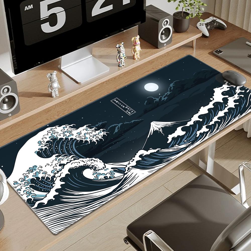 Computer Art Mouse Pad Japan The Great Wave of Kanagawa Large Gaming Mousepad Gamer XL Rubber Otaku Keyboard Pad Laptop Desk Mat 600x300x2mm
Computer Art Mouse Pad Japan The Great Wave of Kanagawa Large Gaming Mousepad Gamer XL Rubber Otaku Keyboard Pad Laptop Desk Mat 600x300x2mm