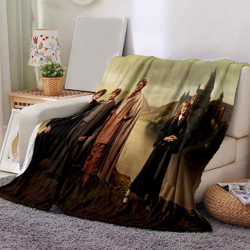 Harry Potter Hogwarts School Uniform Cosplay Costume Halloween Party SuitPrint Blanket, Soft Blanket For Sofa Office Bed And Travelling Daug 130cm×150cm(50in×60in)
Harry Potter Hogwarts School Uniform Cosplay Costume Halloween Party SuitPrint Blanket, Soft Blanket For Sofa Office Bed And Travelling Daug 130cm×150cm(50in×60in)