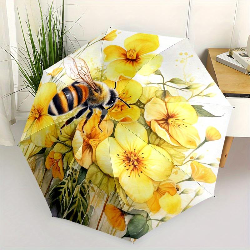 Yellow Flower Bouquet with Bee Watercolor Wall Art Print Umbrella, Christmas Gift Y85
Yellow Flower Bouquet with Bee Watercolor Wall Art Print Umbrella, Christmas Gift Y85