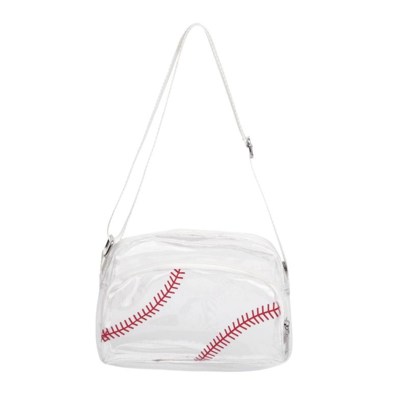 Transparent PVC Zipper Stadium Youth Crossbody Bags Sports Aesthetic Women s Shoulder Bags Sweet Light Cute Clear Baseball Bag білий
Transparent PVC Zipper Stadium Youth Crossbody Bags Sports Aesthetic Women s Shoulder Bags Sweet Light Cute Clear Baseball Bag білий