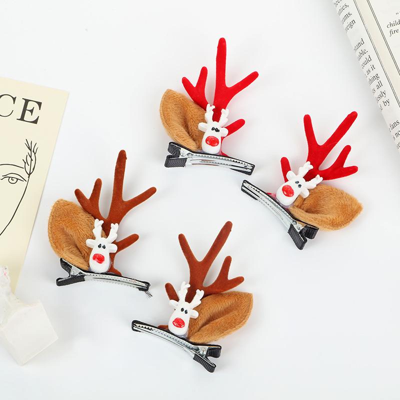 Cartoon Cute Deer Antler Hairband & Clip: Women s Christmas Accessory
Cartoon Cute Deer Antler Hairband & Clip: Women s Christmas Accessory