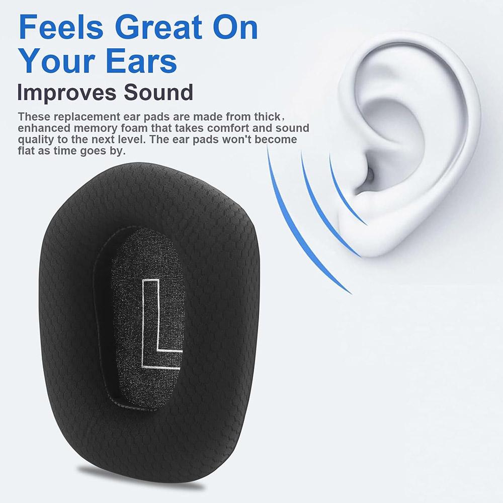 New Headphones Ear Cushions Memory Sponge Earpads Cover Earmuffs Repair Parts for Logitech G733 G335
New Headphones Ear Cushions Memory Sponge Earpads Cover Earmuffs Repair Parts for Logitech G733 G335