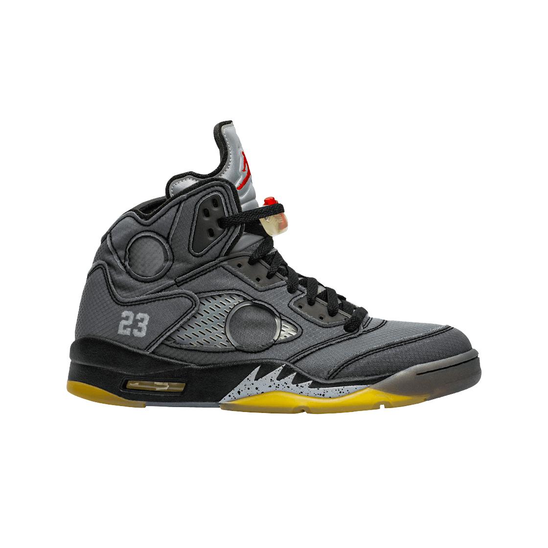 Jordan 5 X Off-white Retro Sp Black Muslin 255
Jordan 5 X Off-white Retro Sp Black Muslin 255