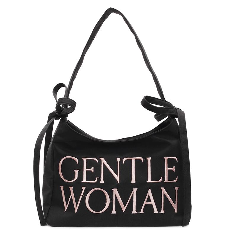 Underarm bag 2025 new fashion high-end bow nylon cloth bag Candy color Thai letter single shoulder armpit bag handbag
Underarm bag 2025 new fashion high-end bow nylon cloth bag Candy color Thai letter single shoulder armpit bag handbag