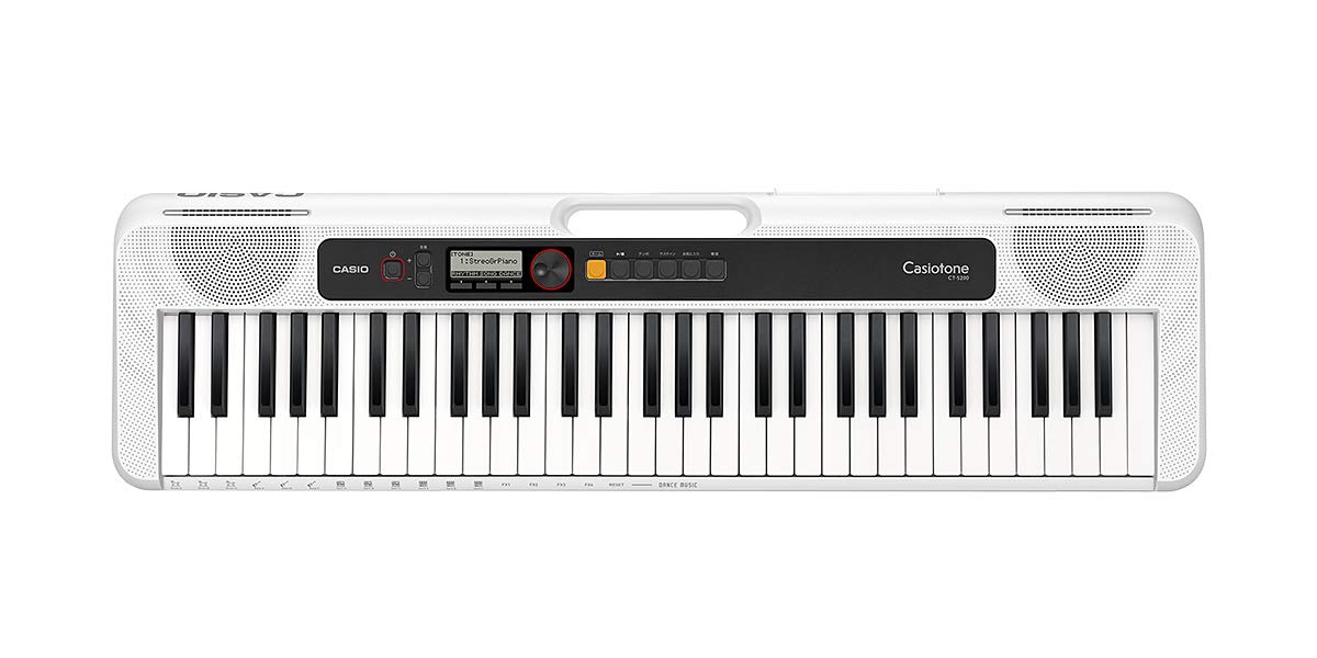 Электронная клавиатура Casio Casiotone 61 клавиша Легкая, компактная, удобная для переноски Дизайн в стиле POP Режим танцевальной музыки CT-S200WE (белый) & белый
Электронная клавиатура Casio Casiotone 61 клавиша Легкая, компактная, удобная для переноски Дизайн в стиле POP Режим танцевальной музыки CT-S200WE (белый) & белый