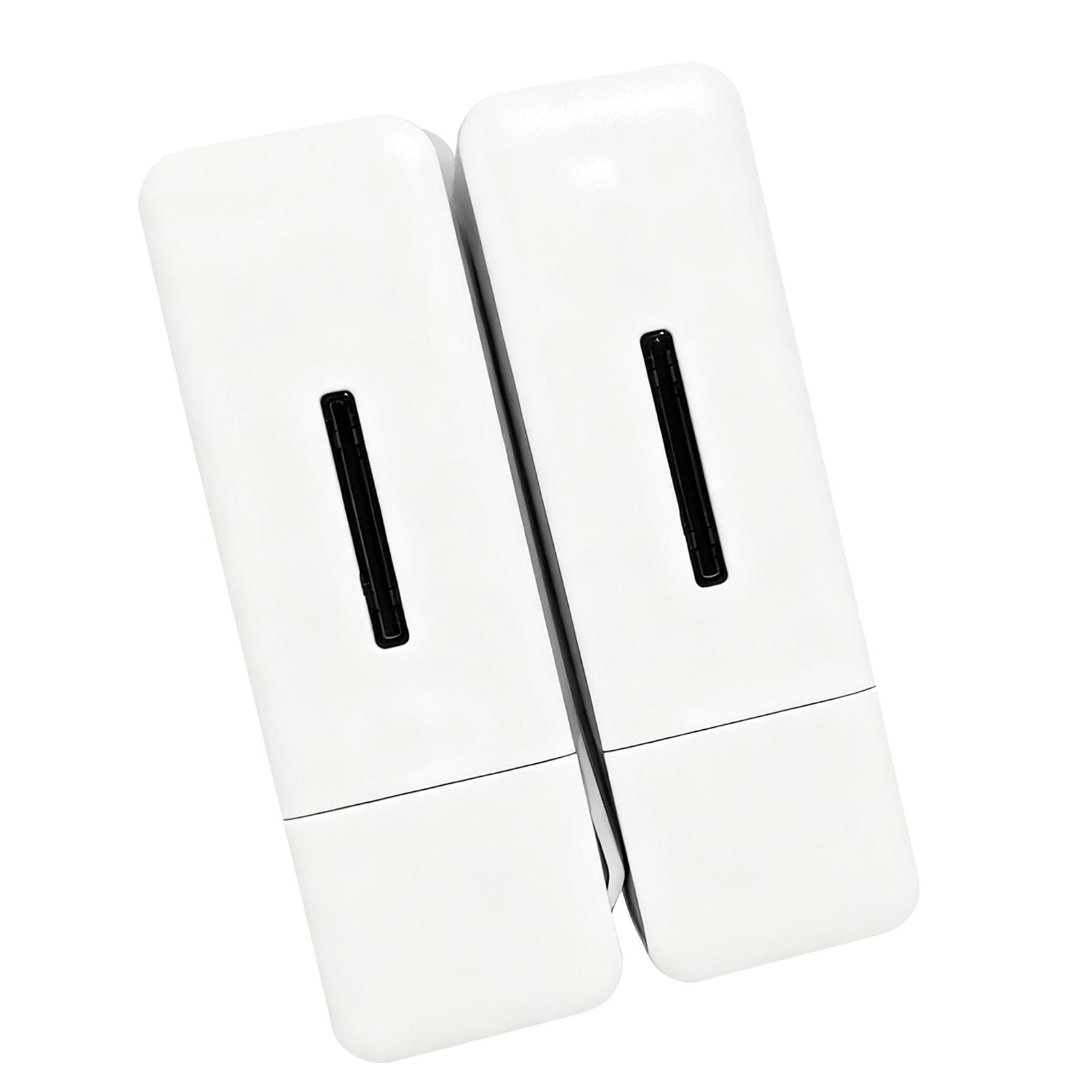 2 Chamber Shower Soap Dispenser Wall Mounted Shampoo Dispenser for Bathroom Hotel 250ml Per Bottle
2 Chamber Shower Soap Dispenser Wall Mounted Shampoo Dispenser for Bathroom Hotel 250ml Per Bottle