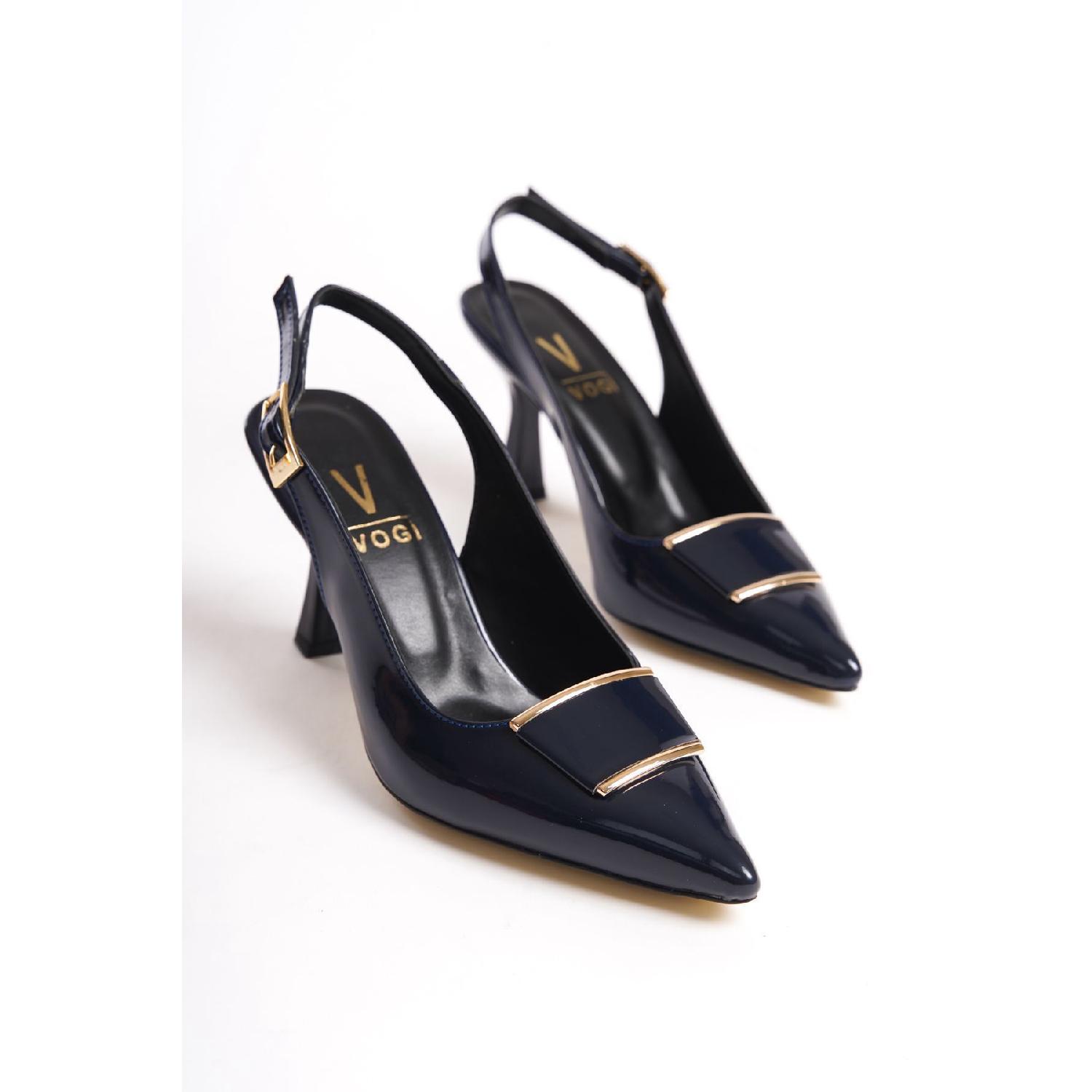 Women s Special Design Ankle Strap Metal Buckle Patent Leather Stiletto 36 темно-синього кольору
Women s Special Design Ankle Strap Metal Buckle Patent Leather Stiletto 36 темно-синього кольору