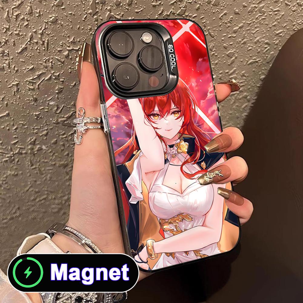 HSR Himeko Translucent MagSafe Mobile Phone Case for iPhone 17 16 15 14 13 12 11 Air Pro Max Plus Colorful Cover iPhone 11
HSR Himeko Translucent MagSafe Mobile Phone Case for iPhone 17 16 15 14 13 12 11 Air Pro Max Plus Colorful Cover iPhone 11