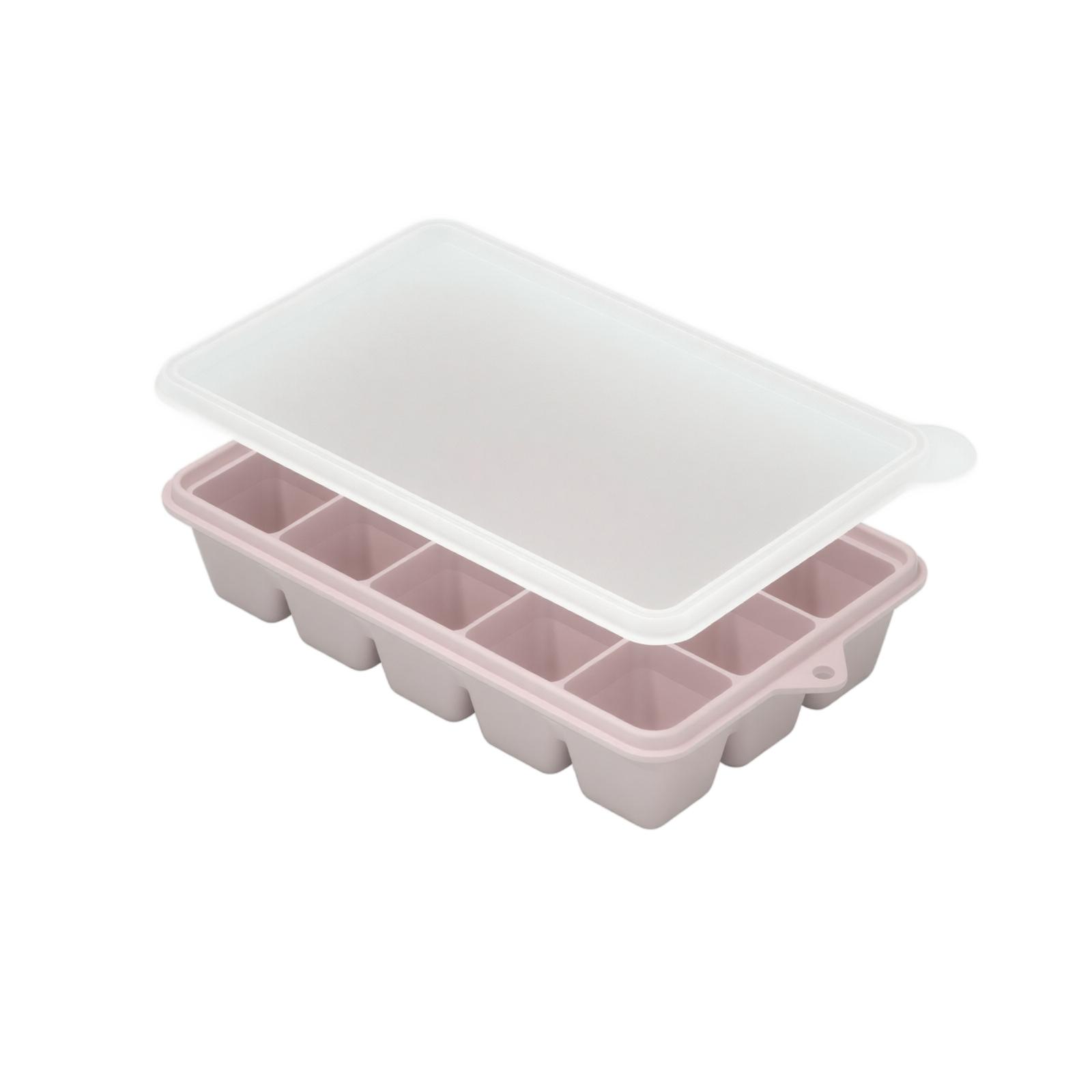 Silicone Ice Cube Tray with Lid 15 Square Cavities Flexible Non-Toxic Food Grade Ice Mold for Freezer and Beverage Use One Size рожевий
Silicone Ice Cube Tray with Lid 15 Square Cavities Flexible Non-Toxic Food Grade Ice Mold for Freezer and Beverage Use One Size рожевий