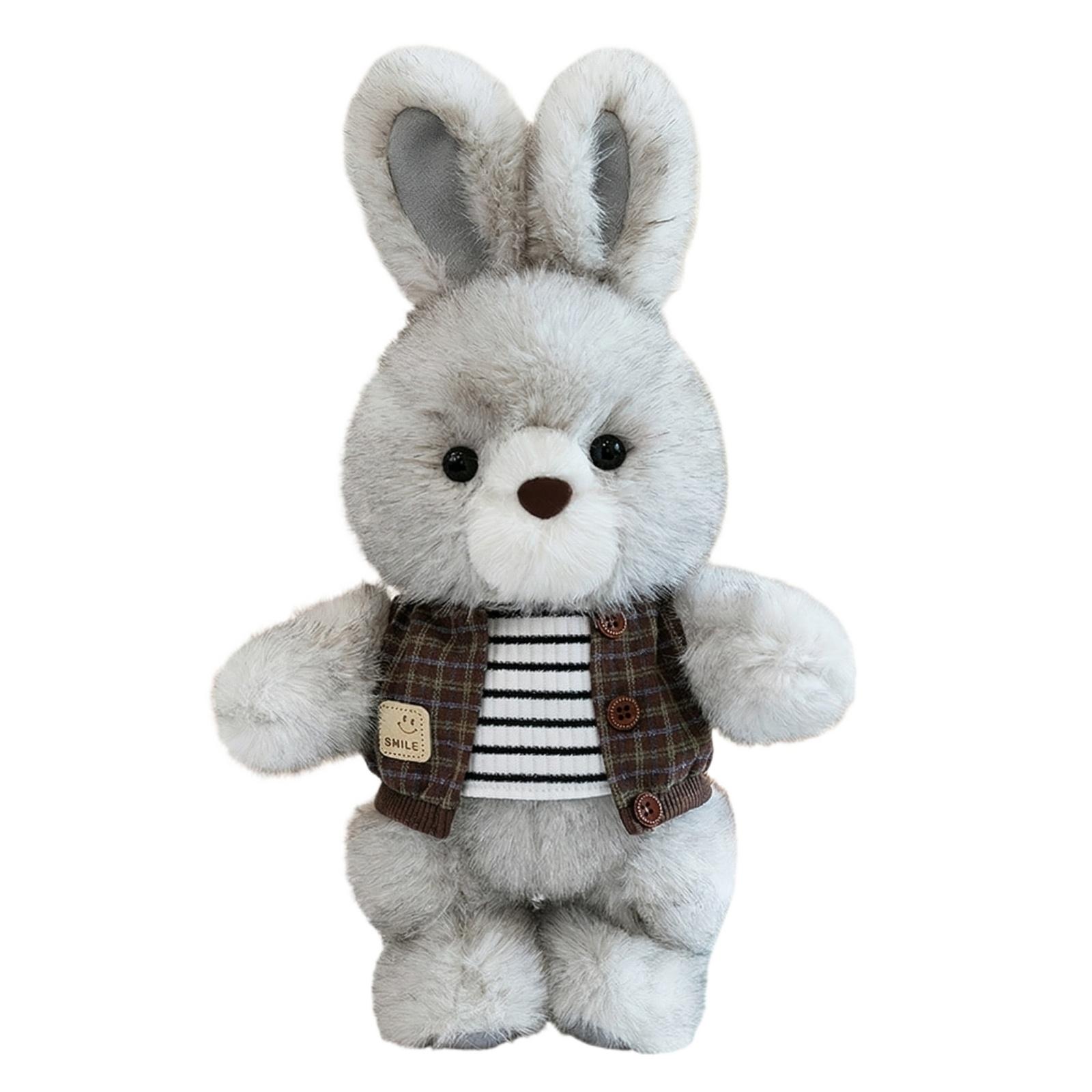 Plush Bunny Doll with Dress Soft Stuffed Animal Toy for Couples Vintage Style Plush Rabbit Gift for Home Decoration and Collectors One Size
Plush Bunny Doll with Dress Soft Stuffed Animal Toy for Couples Vintage Style Plush Rabbit Gift for Home Decoration and Collectors One Size