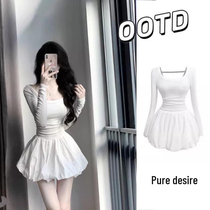 2025 Autumn Slimming Waist-Cinching Sexy Hot Girl Puffy Mini Dress Small
2025 Autumn Slimming Waist-Cinching Sexy Hot Girl Puffy Mini Dress Small