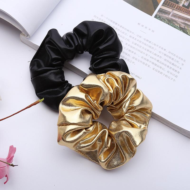 Women Faux Leather Elastic Hair Ties Girls Hairband Rope Ponytail Holder Gold Black Hair золотий
Women Faux Leather Elastic Hair Ties Girls Hairband Rope Ponytail Holder Gold Black Hair золотий
