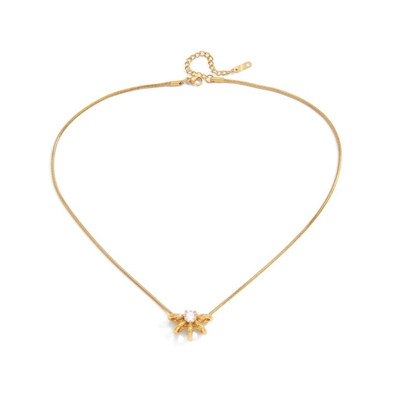 Dazzling Zircon Stone Pendant Necklace Stainless Steel Neck Chain Jewellery Ideal For Casual And Formal Outfits 1
Dazzling Zircon Stone Pendant Necklace Stainless Steel Neck Chain Jewellery Ideal For Casual And Formal Outfits 1