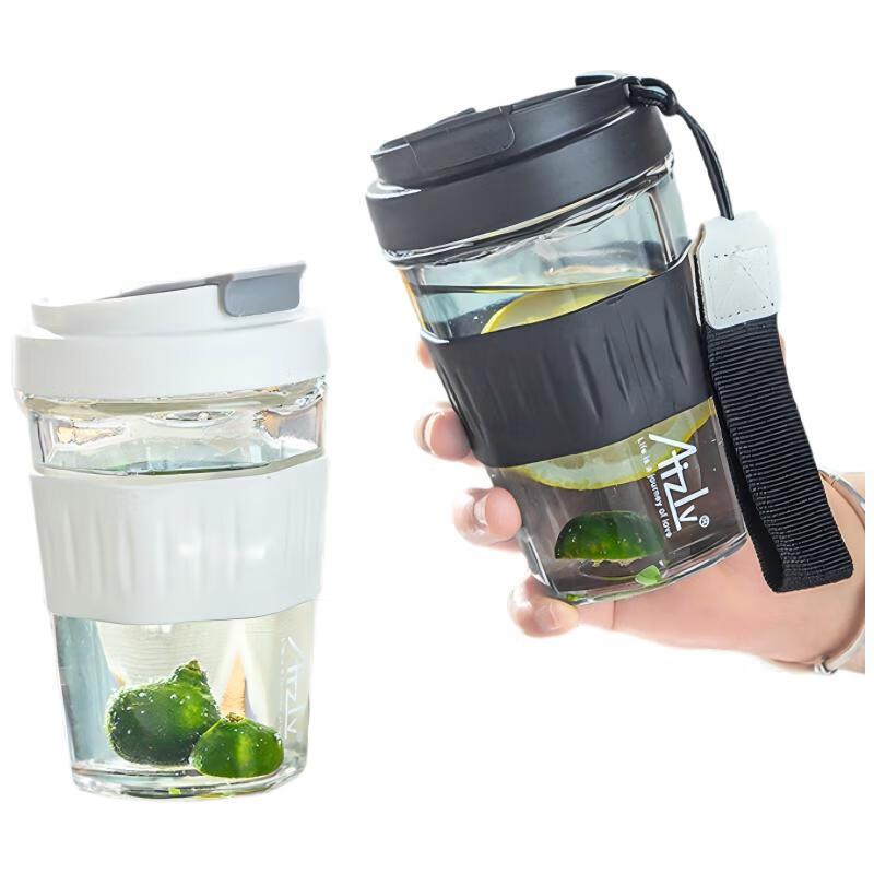 Double-Layer Borosilicate Glass Travel Mug
Double-Layer Borosilicate Glass Travel Mug