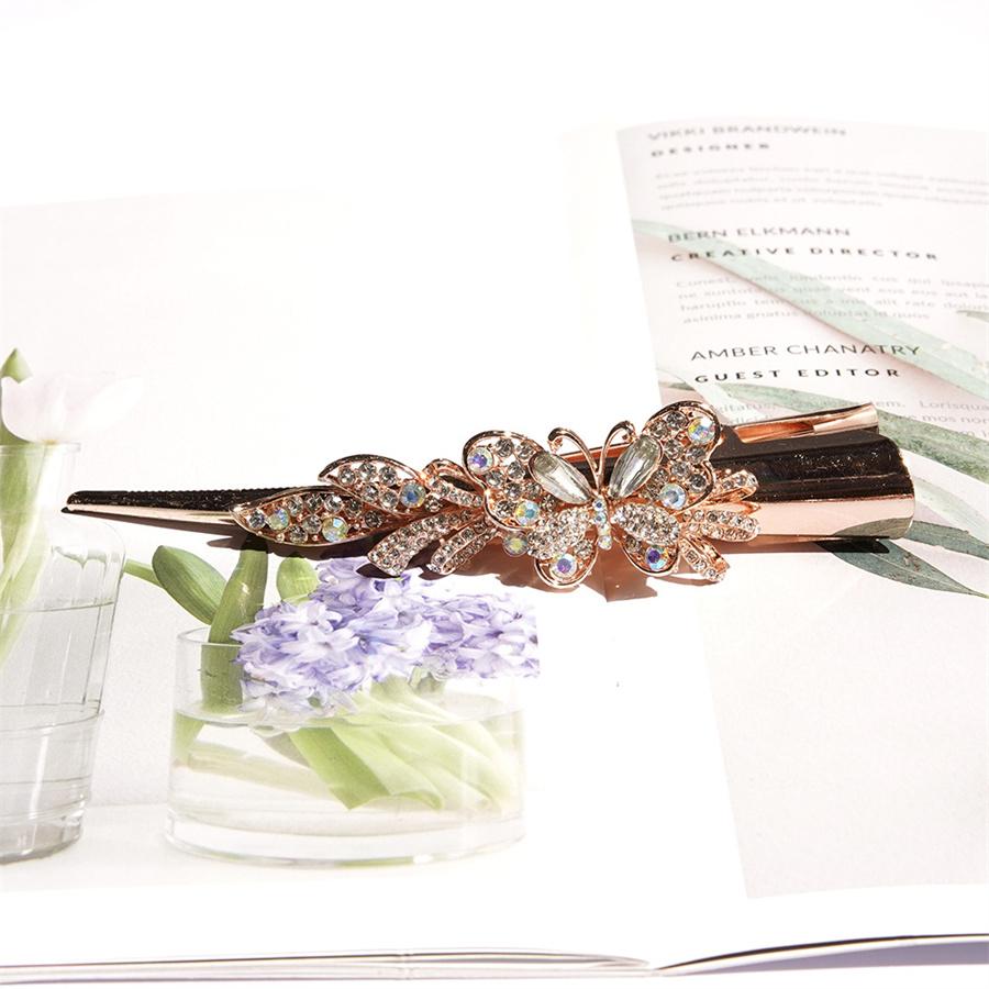 Зажим для волос в виде банта-бабочки с рожком, модный зажим-уточка с трехмерной бабочкой из циркона, заколка для хвостика, головной убор
Зажим для волос в виде банта-бабочки с рожком, модный зажим-уточка с трехмерной бабочкой из циркона, заколка для хвостика, головной убор